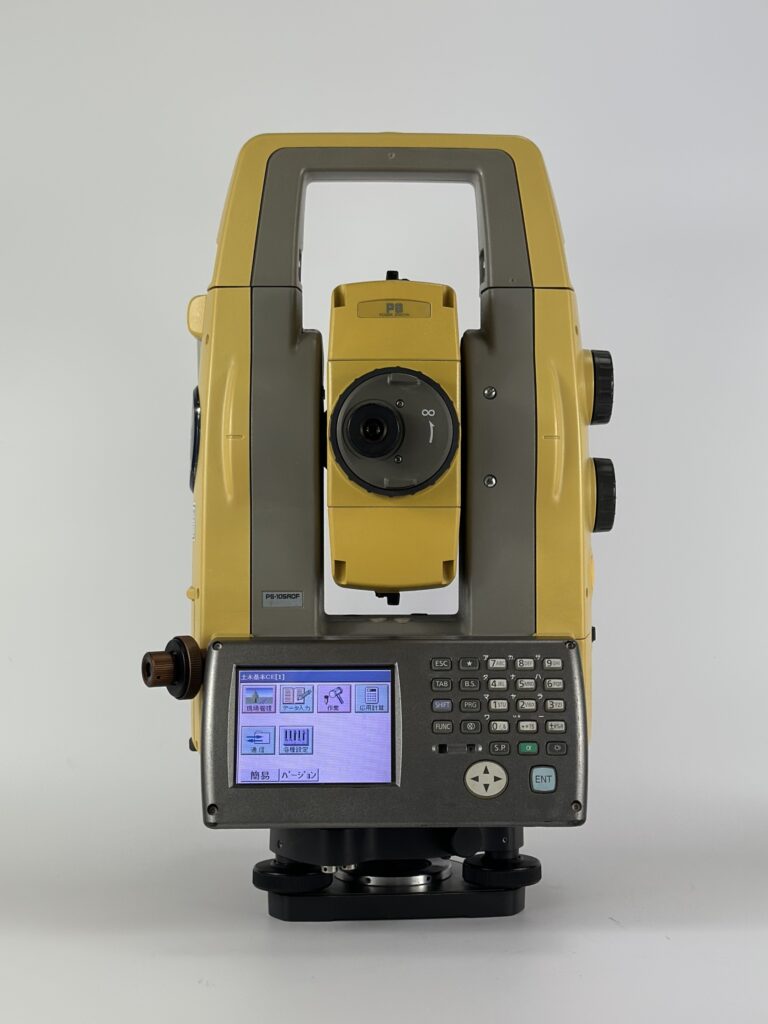 a0916601 トプコン TOPCOM 動作OK 測量機 測量機器 PS-105AC トータルステーション 自動 建設 建設機材 工具 道具 シリーズ 中古品 土木基本CE内蔵！ シフト式】TOPCON PS-105ACFが入荷しました
